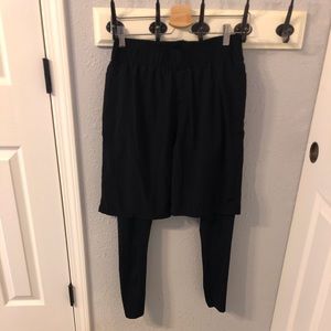 SPIRITUAL GANGSTER 2 in 1 shorts with tights Small